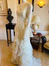 Rosa Clara Long Sleeve Embroidered Wedding Overdress