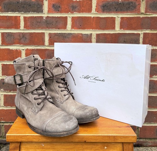 Allsaints mens suede boot - allsaints,