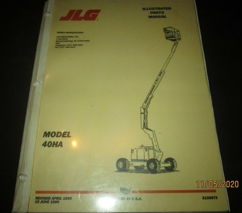 Jlg boom lift manlift model - jlg,