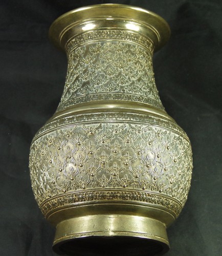 Amkhora bronze vase nepal - amkhora,