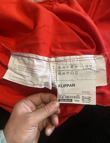 Used ikea klippan cover - used, for