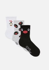 Primark Pingu 3pk Crew Socks