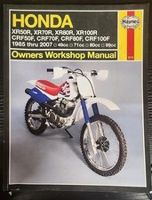 Haynes Honda XR50R XR70R XR80R