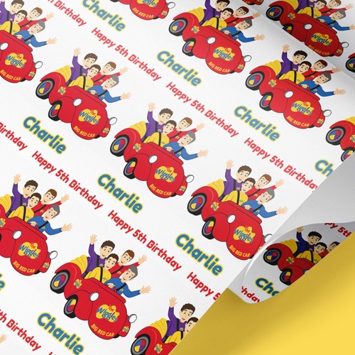 Personalised wiggles birthday - wiggles,