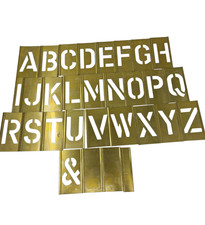 Interlocking Brass Stencils