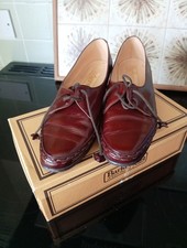 Vintage Barker Of Earl Earls Barton Odell Shoes Size 4 UK Brown Leather Vgc