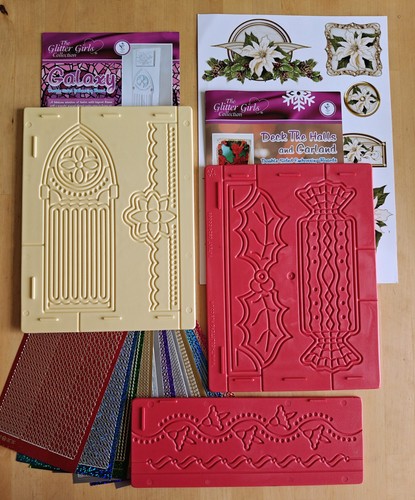 The glitter girls embossing - glitter,
