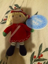 Tesco Chilly and Friends Emily Soft Rag Doll 2011 7" Tall  TAGGED