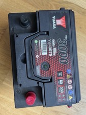 Yuasa 3000 YBX3075 Car Battery  Slightly Used