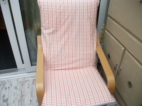 Custom made ikea poang - , chair