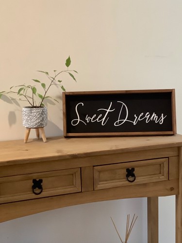 Sweet dreams framed wooden - dreams'.framed,