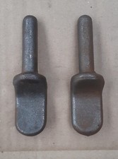Pair of Trailer Hinge Gudgeon Pins 1/2" dia Weld On Gate Trailer Tailgate Pickup