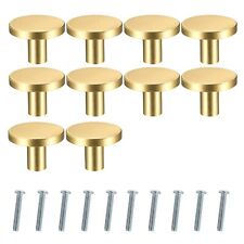 10Pcs Solid Door Knobs Cabinet Handles Cupboard Drawer Furniture Kitchen DIY UK