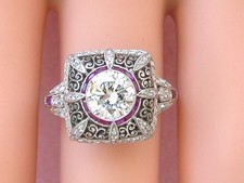 Vintage Lab Created Diamond