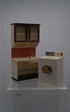 Lundby Barton Carolines Home Dolls House Kitchen Sink Unit & Washing Machine