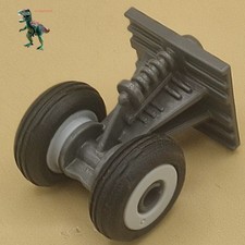 Playmobil commercial aircraft passenger-landing train-rear wheels-tyres