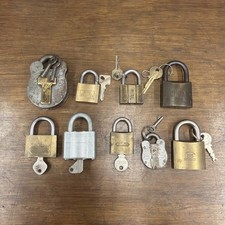 Vintage Padlocks Job Lot -