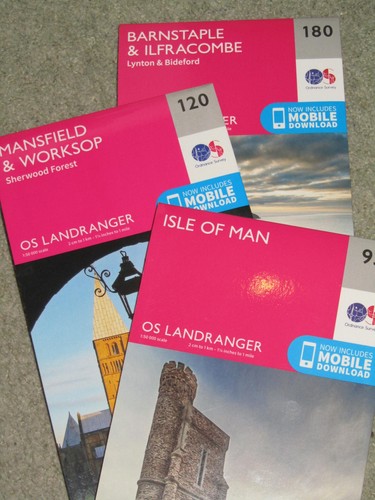 Ordnance survey landranger - os,