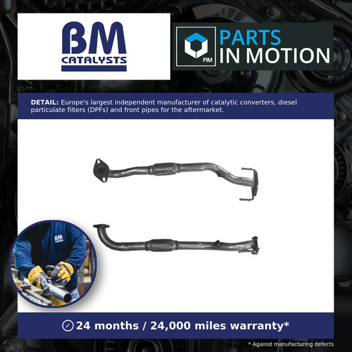 Exhaust pipe fits - fits, mitsubishi