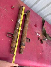 2 X HYDRAULIC BRAKE CYLINDERS RAMS SINGLE ACTING 2 FOOT Long Tractor Trailer