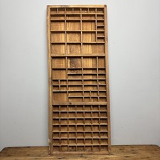 Vintage Wooden Printers Tray -