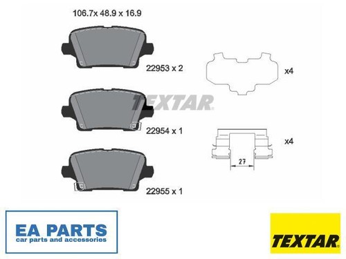 Brake pad set disc - pad,