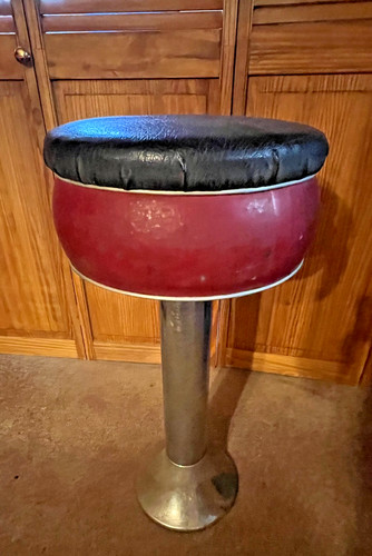 Vintage 1950s red - 1950s, chrome