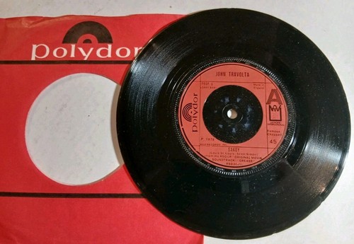 John travolta sandy vinyl - 7",