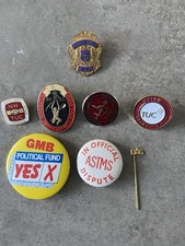political trade union badges