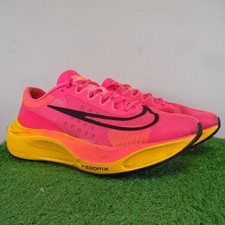 Nike Trainers Size 11.5 Mens Pink Mesh Zoom Fly 5 Comfort Gym Running Shoes