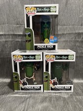Funko Pop Pickle Rick Lot #350