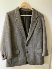 Harris Tweed 100 % Wool Coat