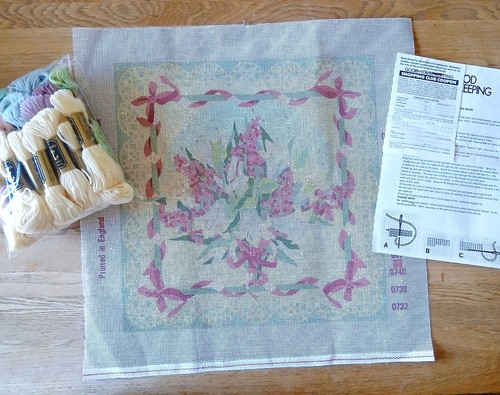 Vintage 1980s cross stitch - vintage,