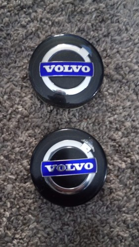 Two volvo alloy wheel centre - volvo,