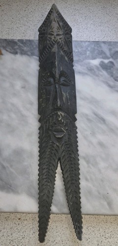 Vintage african hand carved - vintage,