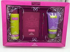 Ted Baker Bath Soak Body Lotion Notepad & Pen Gift Set