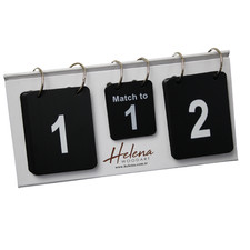 White Backgammon Scoreboard