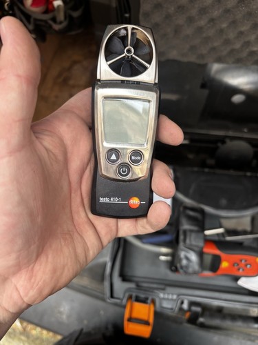 Testo 410 air velocity - air, &
