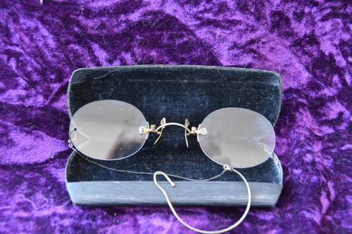 Old antique pair pince nez - old, of