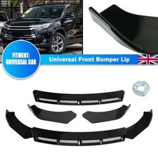 Gloss Black Front Bumper Lip Spoiler Splitter For BMW 3 Series E90 E91 E92 E93
