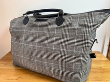 Stunning Hackett Limited Ed Prince's Trust POW Check Large Holdall Weekend Bag