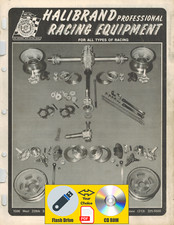 Halibrand Racing Equipment 1970 Parts catalog PDF File USB Flash Drive