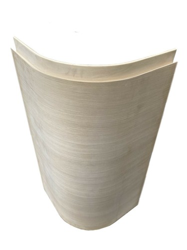Handle oak veneer curved - handle,