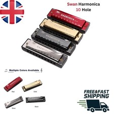 New Silver Swan Harmonica 10