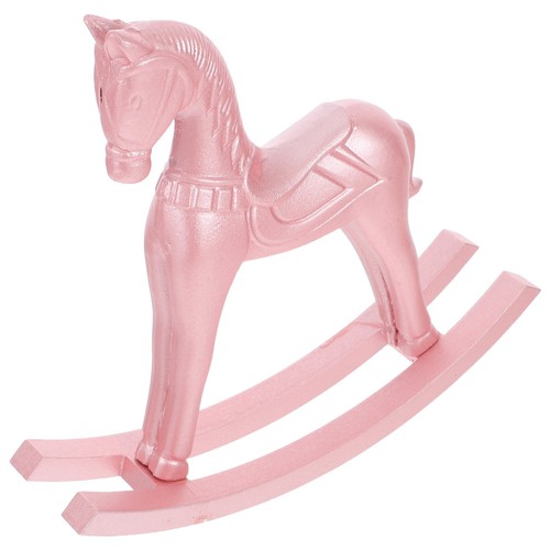 Handmade wooden rocking horse - wooden,