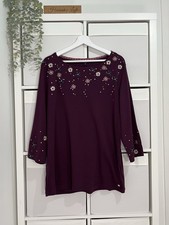 Maine Ladies Tunic Top Size 22