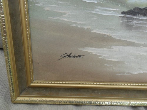 Original seascape oil painting - seascape,