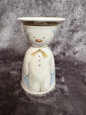 Royal Doulton Snowman Eggcup And Miniature Saucer/Hat