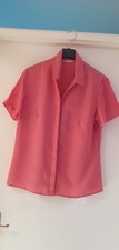 (B*Bag 25). BERKERTEX women pink blouse  size 14 chest 40" 