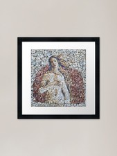 Pebble Venus Framed Art Print